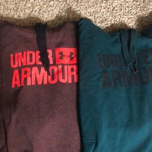Two under armour hoodies